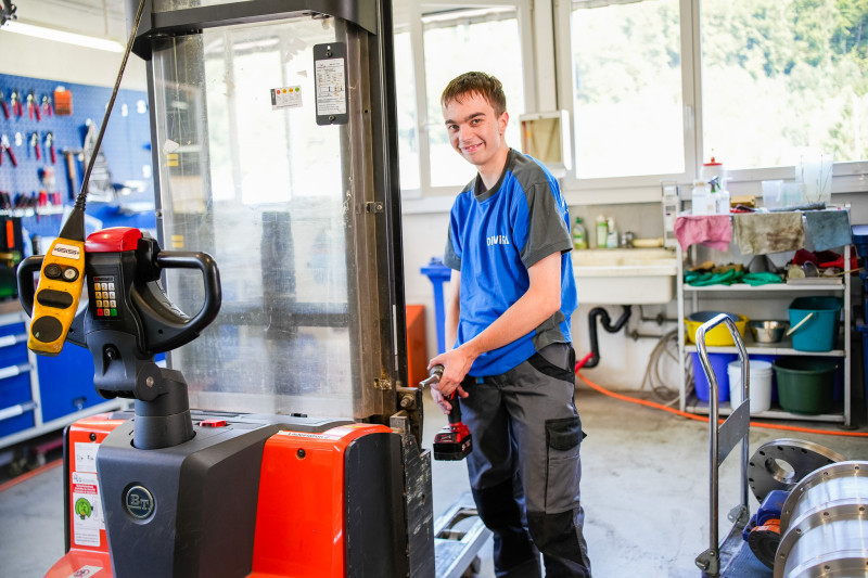 Lyan Grüter, Auszubildender Fachmann Betriebsunterhalt