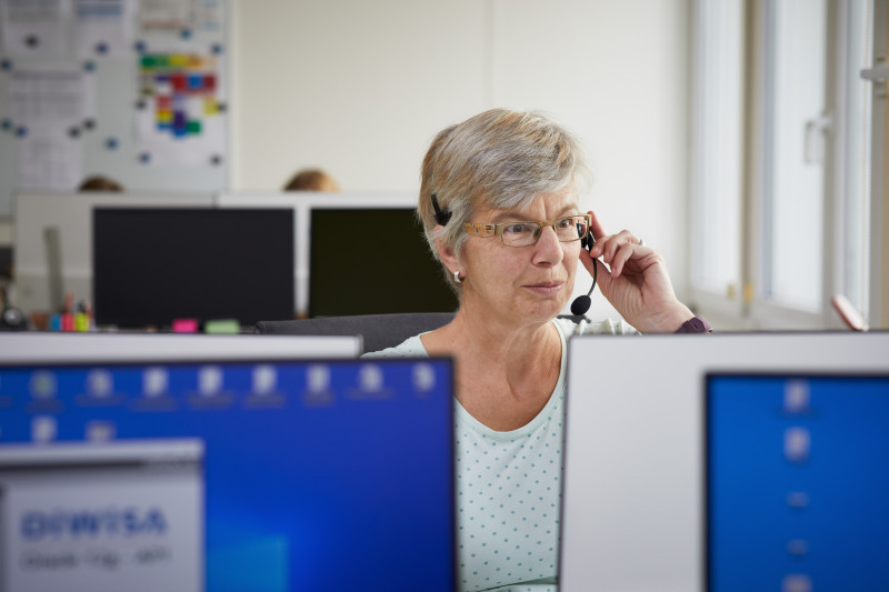 Bernadette Affentranger, Mitarbeiterin Kundenservice