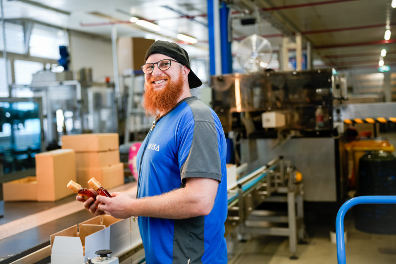 Stefan Knecht, Mitarbeiter Abfüllerei