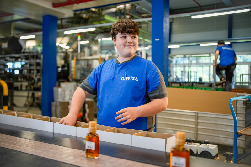 Nevio Hofmann, Auszubildender Brau- und Getränketechnologe