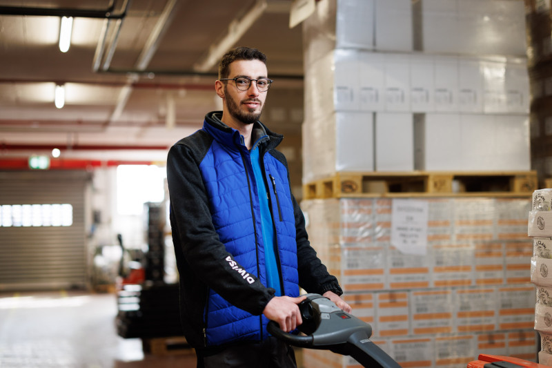 Daniel Ribeiro, Mitarbeiter Logistik