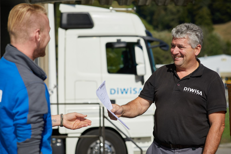 Peter Bühler, Mitarbeiter Transport / Warenannahme