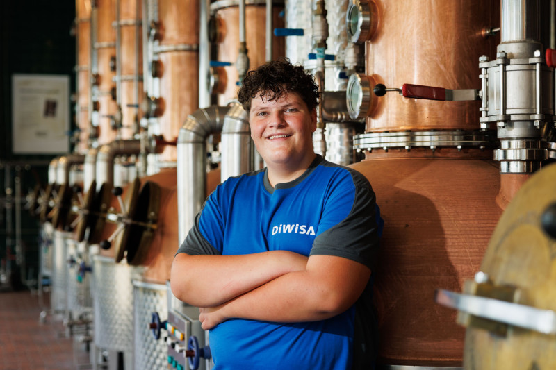 Dario Käch, Auszubildender Brau- und Getränketechnologe