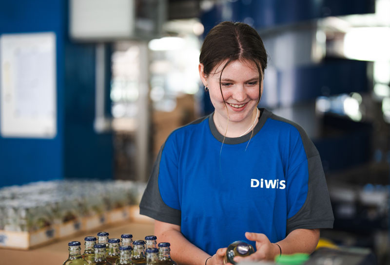 Arya Burkart, Auszubildende Brau- und Getränketechnologin