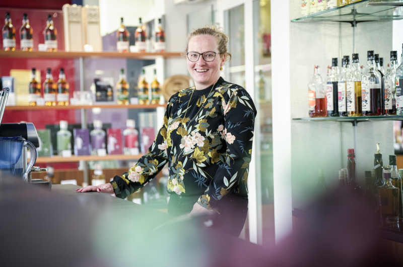 Caroline Portmann, Mitarbeiterin Verkaufsladen