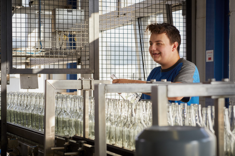 Fabio Arnold, Auszubildender Lebensmitteltechnologe