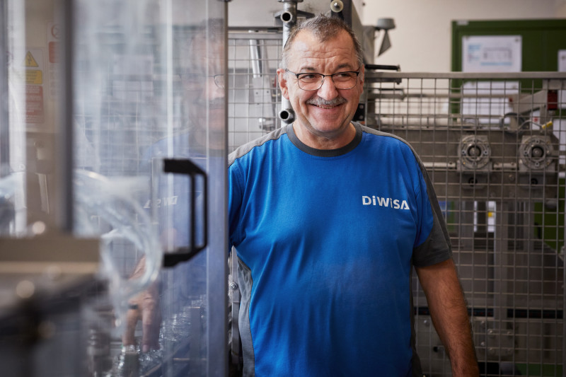 Alois Lustenberger, Mitarbeiter Abfüllerei